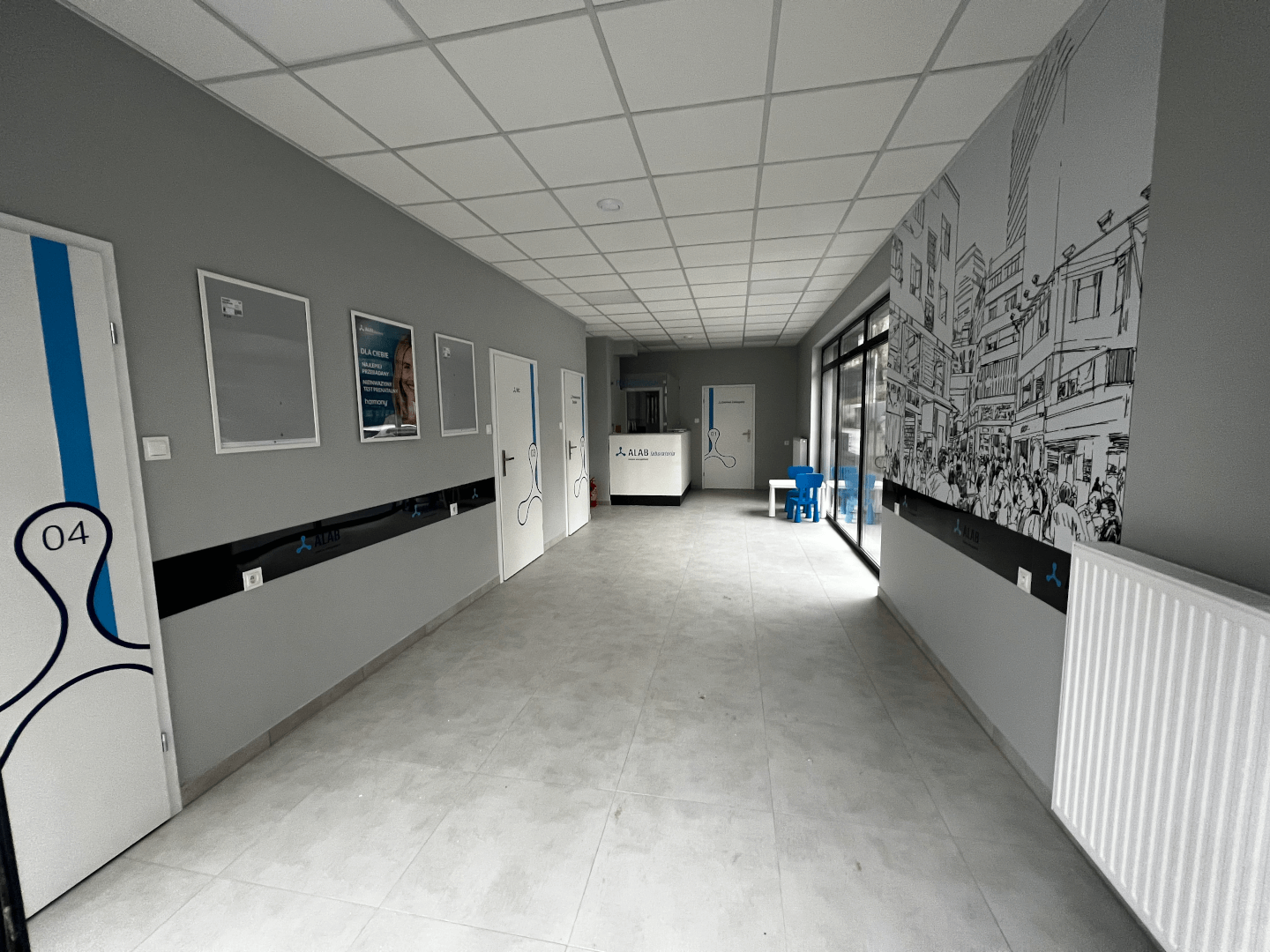 punktu pobrań krwi remont