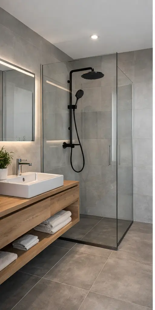 remont łazienki Poznań – nowoczesna łazienka po remoncie