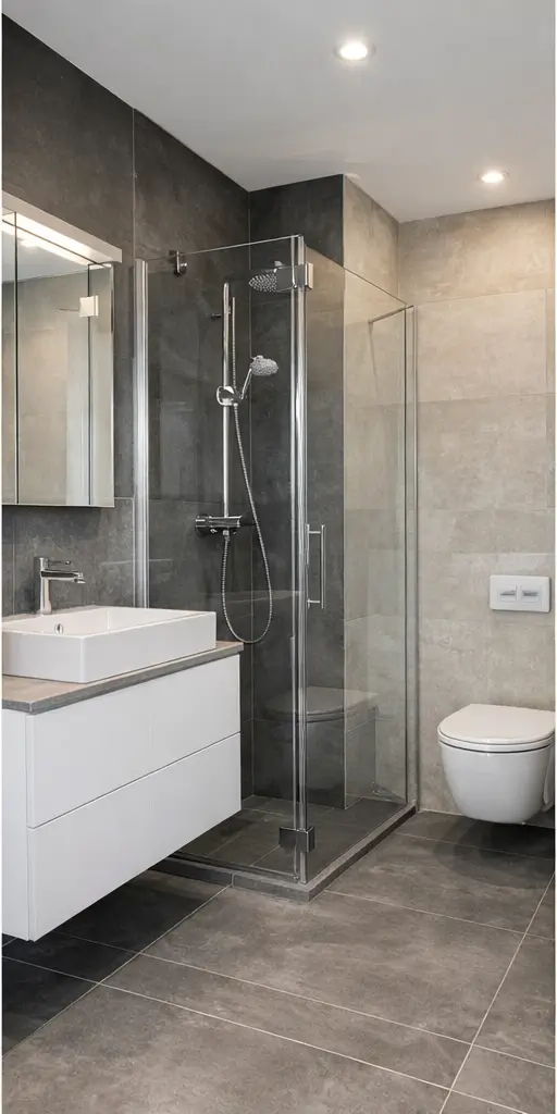 remont łazienki Poznań – nowoczesna łazienka po remoncie