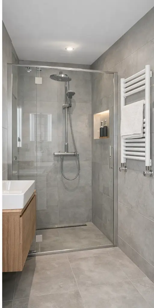 remont łazienki Poznań – nowoczesna łazienka po remoncie